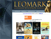 Tablet Screenshot of leomarkstudios.com
